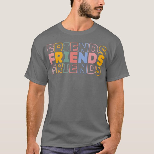 Camiseta Palabra de colores (Anverso)