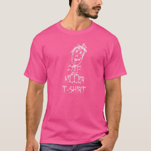 Camiseta Palabra de disfraces de Halloween asesina 4