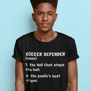 Camiseta Palabra de fútbol de definición divertida de Socce