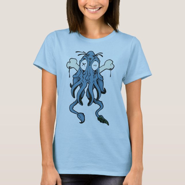Camiseta palabra del calamar (Anverso)