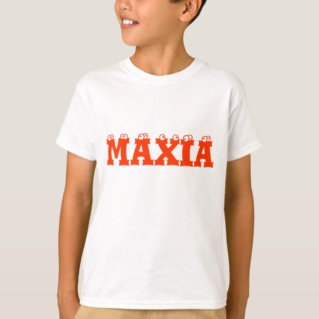 Camiseta palabra galego para magia Maxia (Anverso)