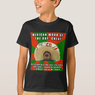 Camiseta Palabra mexicana de la trampa del día