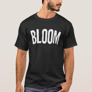 Camiseta Palabra minimalista granulada de BLOOM