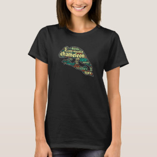 Camiseta Palabra Reptile Lizard Animal Herpetólogo Chameleo