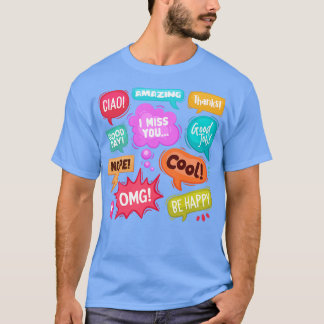 Camiseta Palabra Resumen de voz