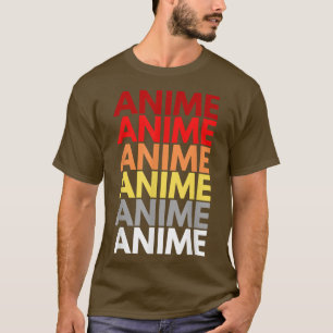 Camiseta Palabras animales en el diseño colorido frontal de