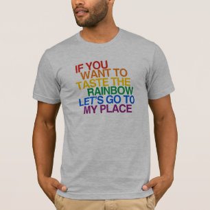 CAMISETA PALABRAS ARCOÍRIS