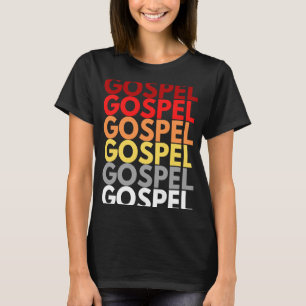 Camiseta Palabras cristianas Inspiradoras gospel coloridas