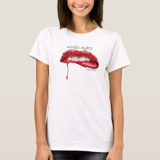 Camiseta Palabras dañadas