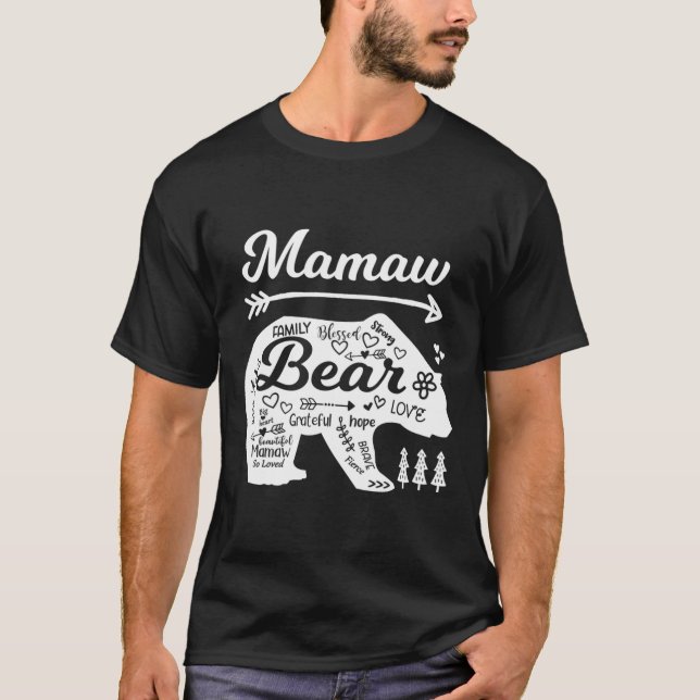 Camiseta Palabras De Amor Con Doodle Graphics Gran (Anverso)
