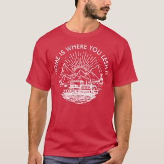 Camiseta Palabras de barcos domésticos en casa