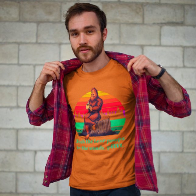 Camiseta Palabras de café de pie grande de oso de sabiduría (Subido por el creador)