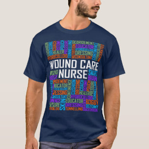 Camiseta Palabras de la enfermera Wound e