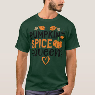 Camiseta Palabras de la reina de la calabaza de la calabaza