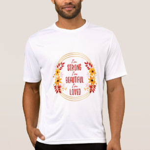 Camiseta Palabras de motivación agradecidas para el éxito