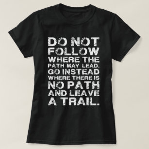 Camiseta Palabras de motivación - trayectoria