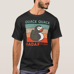 Camiseta Palabras de pato de goma Duck Quack Quack Ducks 2