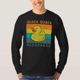 Camiseta Palabras de pato Rubber Duck Quack Quack Ducks 4