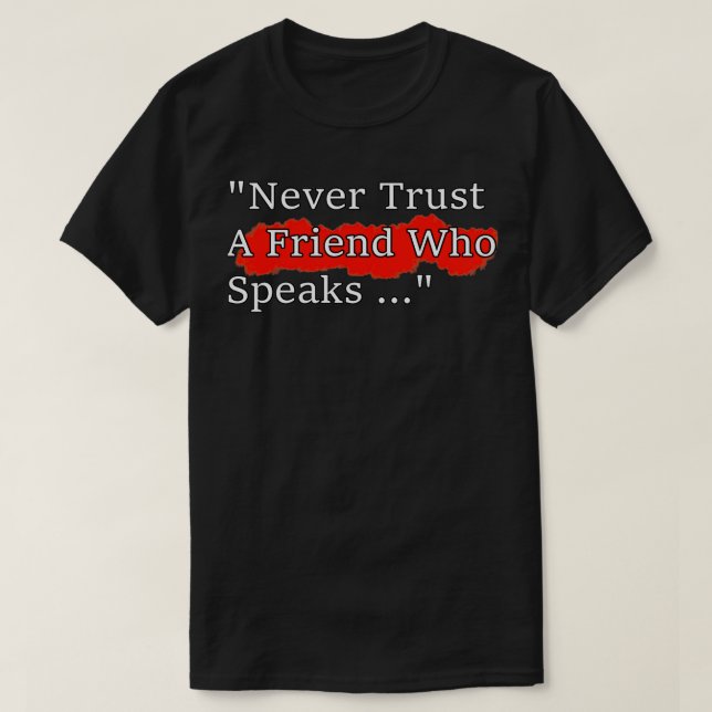 Camiseta Palabras de sabiduría china (Diseño del anverso)