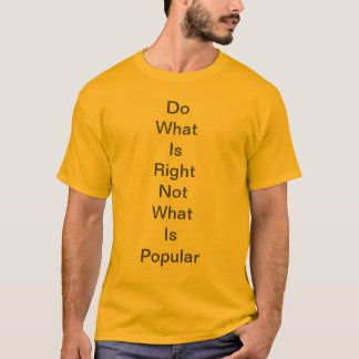 Camiseta palabras de sabiduría vintage amarillo/oro