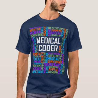 Camiseta Palabras del codificador médico