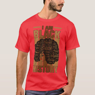 Camiseta Palabras del mes de la historia negra en África