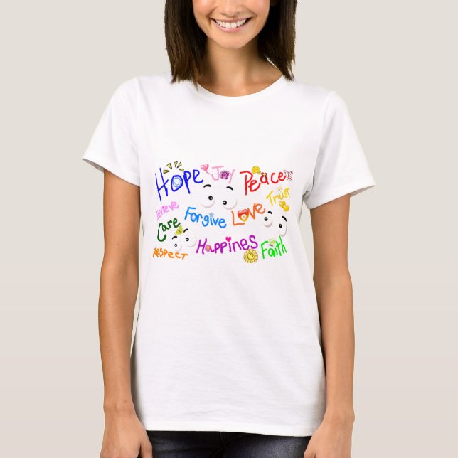 Camiseta Palabras desde el corazón_ (Anverso)