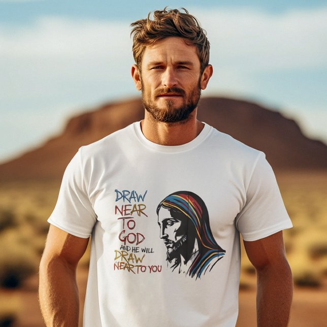 Camiseta Palabras divinas: Jesús inspira (Subido por el creador)