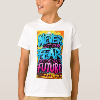 Camiseta "Palabras en Negrita, Futuro Brillante"