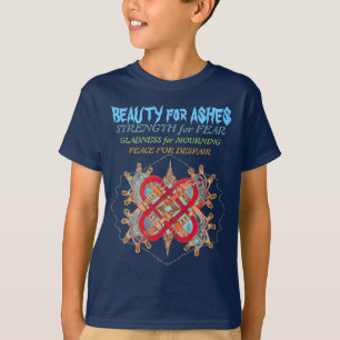Camiseta Palabras hebreas para el artista del amor, montañ
