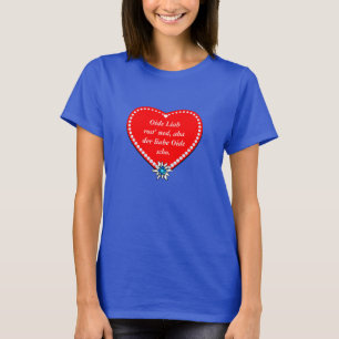 Camiseta Palabras honestas de una bávara