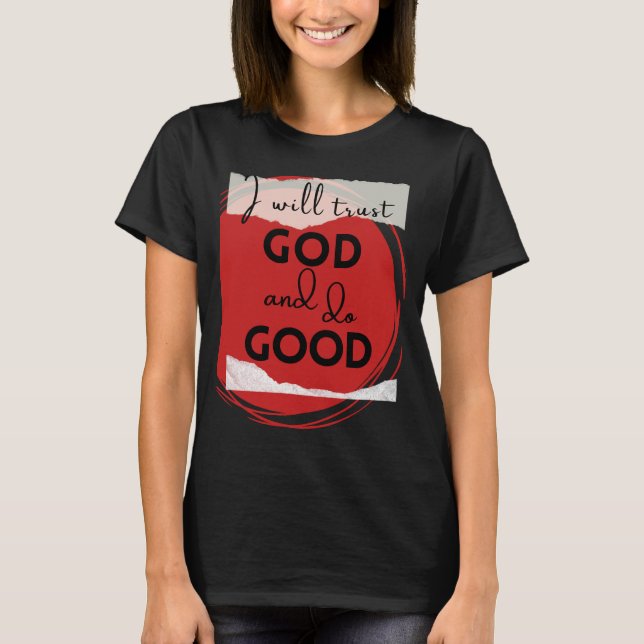 Camiseta Palabras Inspiradoras cristianas (Anverso)