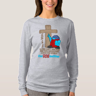 Camiseta Palabras Inspiradoras de la Cruz de Cristo Rufus