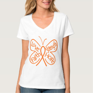 Camiseta Palabras inspiradoras de la mariposa de la