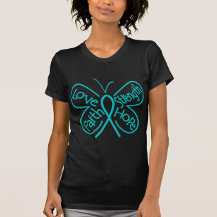 Camiseta Palabras inspiradoras de la mariposa ginecológica