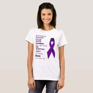 Camiseta Palabras Inspiradoras de Sarcoidosis