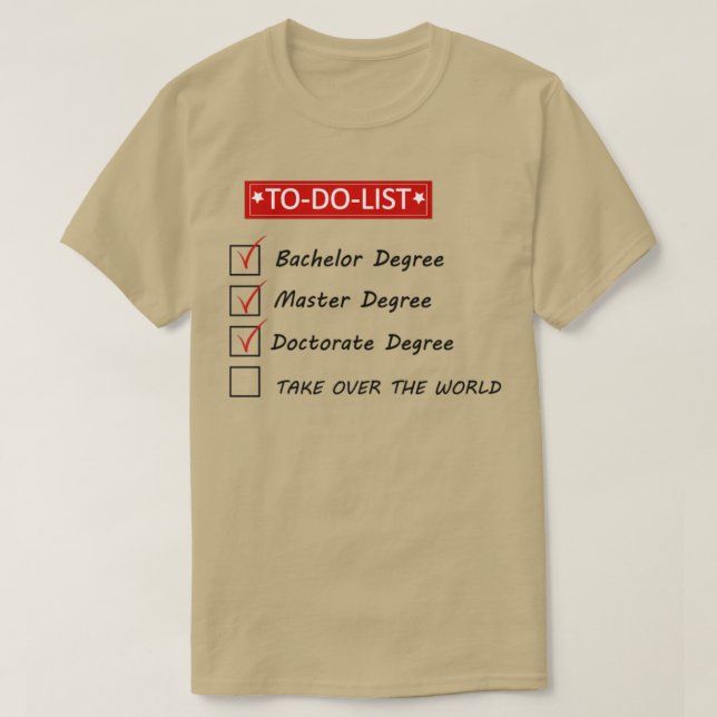 Camiseta Palabras inspiradoras Para Hacer El Grado De Licen (Diseño del anverso)