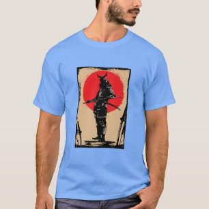 Camiseta Palabras japonesas Samurai Bushido Miyamoto Musash