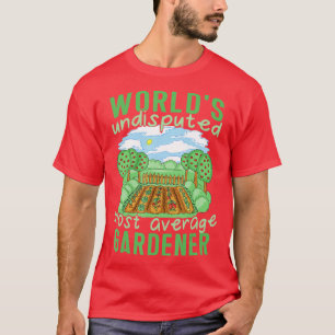 Camiseta Palabras Más Promedio De La Planta De Jardineros L