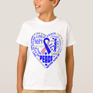 Camiseta Palabras masculinas del corazón de la conciencia