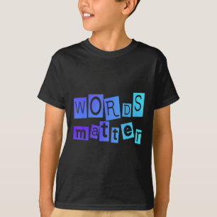 Camiseta Palabras mensaje positivo Novedad de diversión Uni