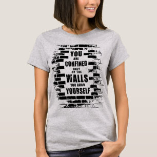 Camiseta Palabras motivacionales - Paredes - Motivación de