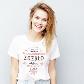Camiseta Palabras polacas Stalk