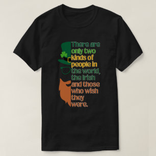 Camiseta Palabras populares del Día de San Patricio