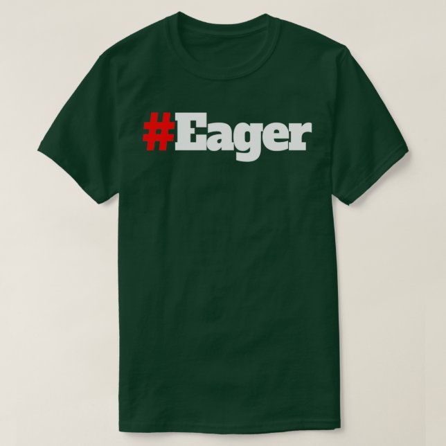 Camiseta Palabras únicas que motivan la edad de las palabra (Diseño del anverso)