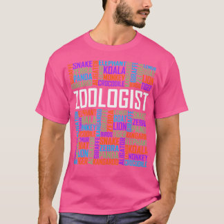 Camiseta Palabras zoólogas