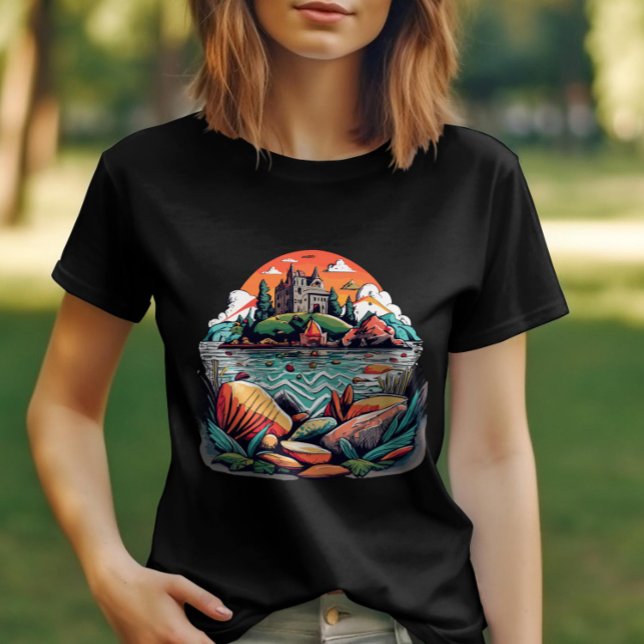 Camiseta Palacio a orillas del río (Subido por el creador)