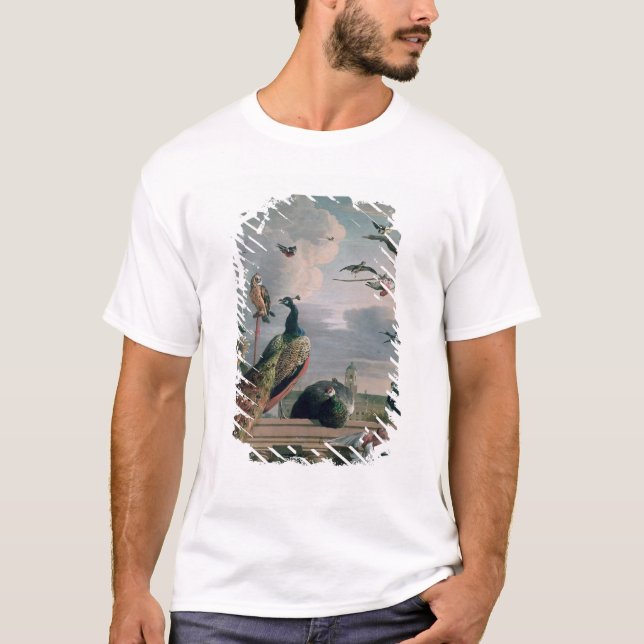 Camiseta Palacio de Amsterdam con los pájaros exóticos (Anverso)