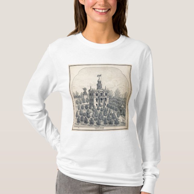 Camiseta Palacio de Justicia, Fresno (Anverso)