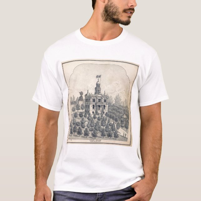 Camiseta Palacio de Justicia, Fresno (Anverso)